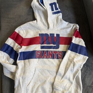 NY Giants Hoodie in Blue, Black & White